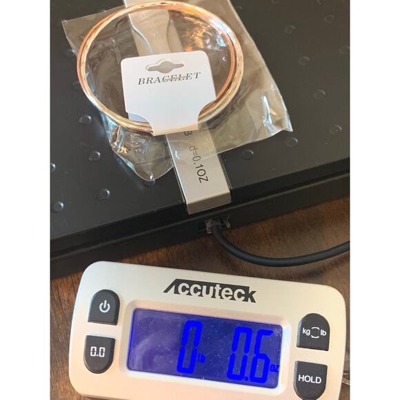 Bangle Bracelets Set of Three One Copper & Two Silver New with tag - Picture 5 of 5